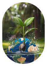 Healthy Agarwood sapling representing natural healing